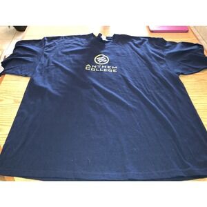 NWOT ANTHEM COLLEGE T-SHIRT BLUE 3XL